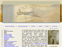 Tablet Screenshot of khalifaabdulhakim.com